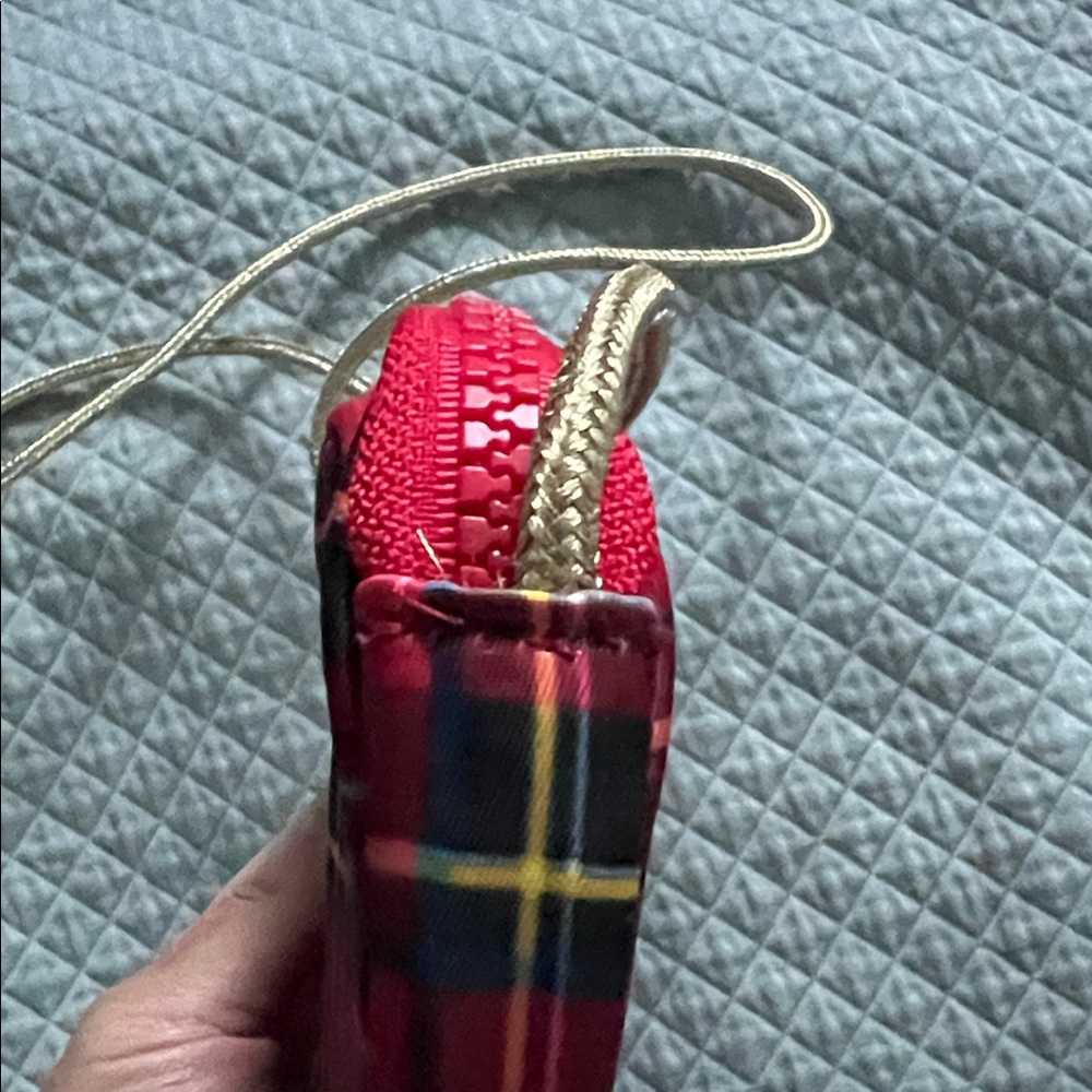Crewcuts Factory Heart-Shaped Plaid Kids Bag - Picture 4 of 5